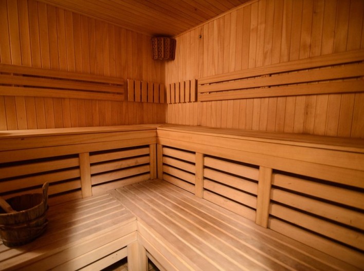 Sauna in the hotel "Hotel Mandarin Clubhouse"