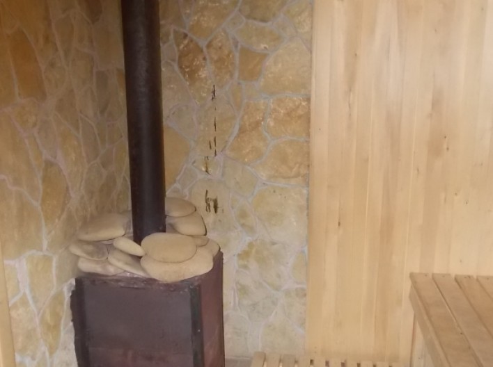 Sauna «Banʹka u Natalky» on the wood