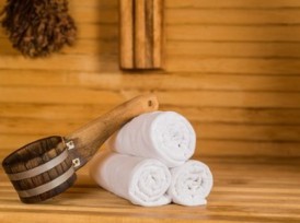 Russian wood-fired sauna "at Jura's"