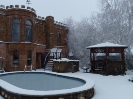 Wood-fired bathhouse “in the village of Marjanovka”