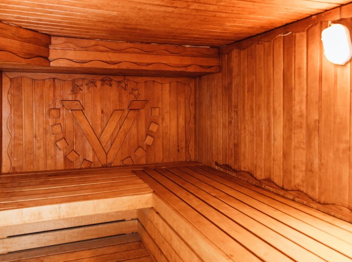 Sauna v otele "Viktoriya Family 1"