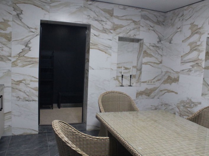 Баня на дровах «Сота»