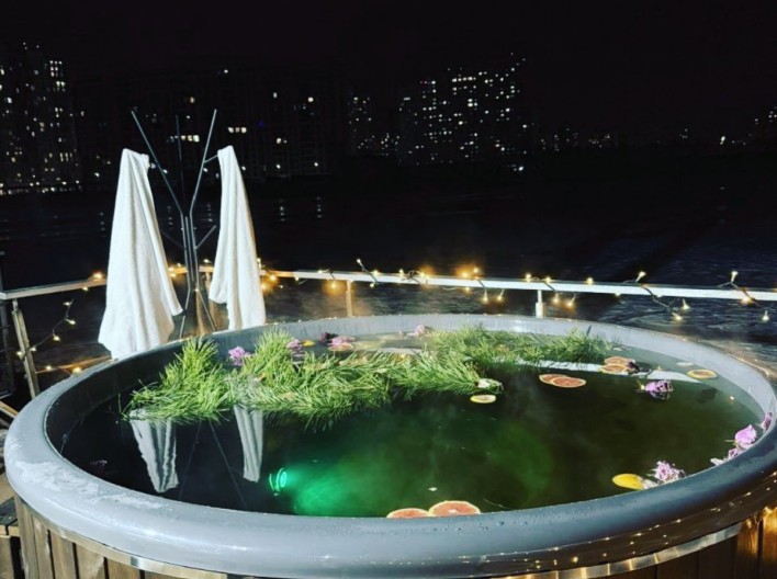 Баня на воді «Cupol Club»